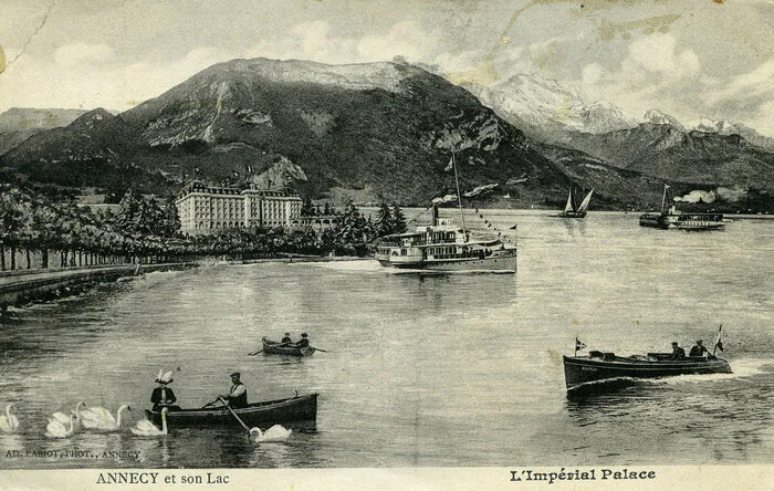 Visite guidée : Annecy côté lac Le Paquier Annecy