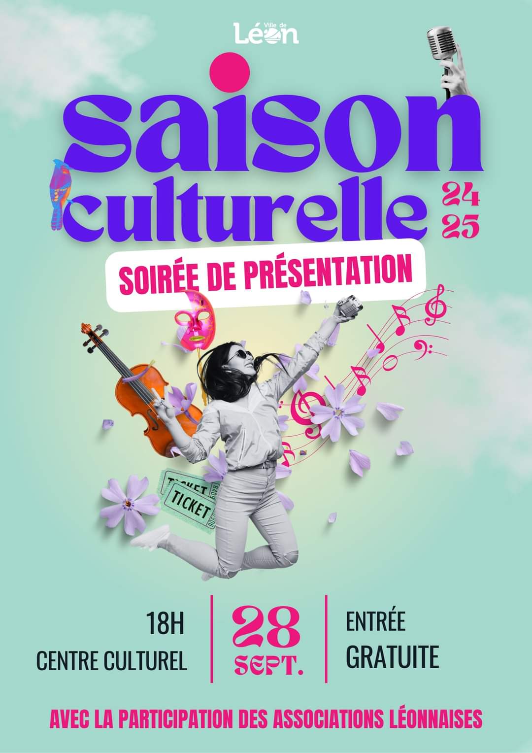 Présentation de la saison culturelle 2024 2025