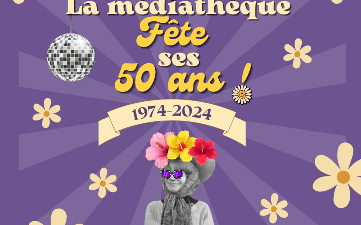 Les 50 ans de la médiathèque Violette Leduc vus par l'école CESAN Médiathèque Violette Leduc Paris