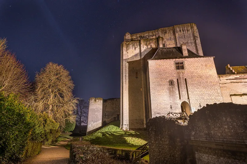 Visite thématique Un château-fort en hiver