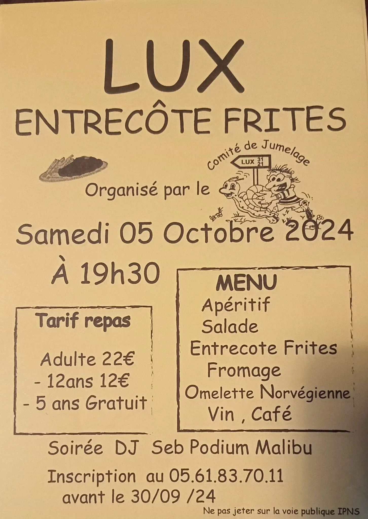 REPAS À LUX