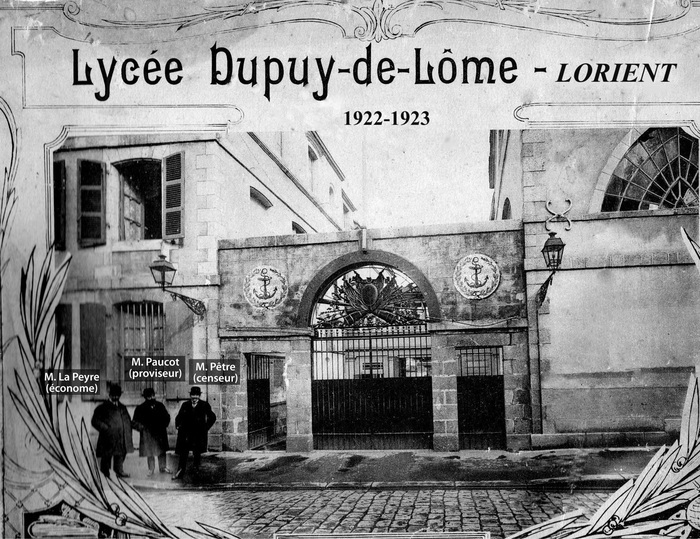 La patrimoine maritime du lycée Dupuy de Lôme Lycée Dupuy de Lôme Quéven