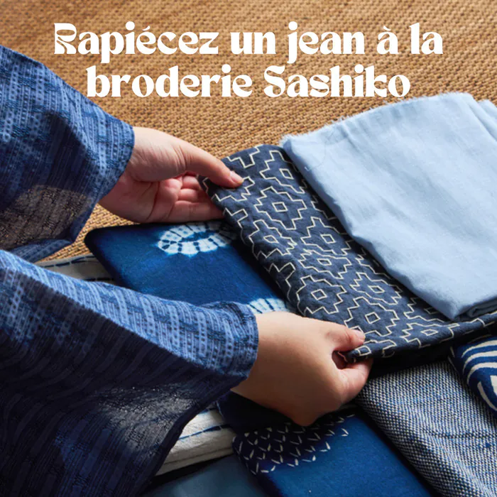 Réparez ses vêtements à la broderie Sashiko MAIF - Rennes Rennes