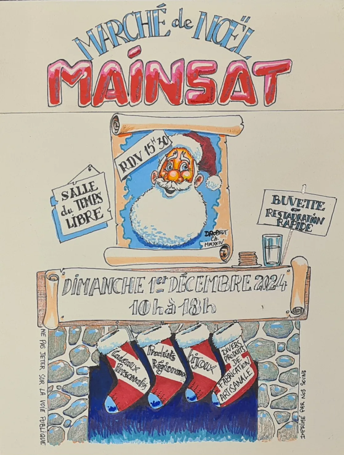 Marché de Noël à Mainsat