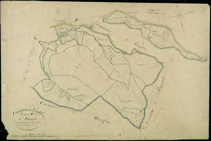 « l’évolution de la traversée de Châtillon au 19ème siècle » mairie Chatillon-en-Diois Châtillon-en-Diois