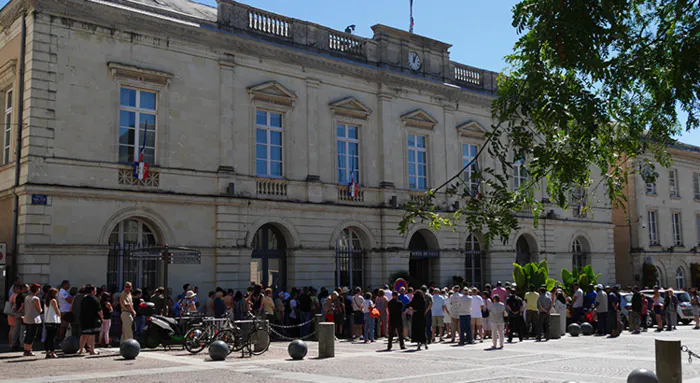 Visite de l'hôtel de ville de Sablé Mairie de Sablé-sur-Sarthe Sablé-sur-Sarthe