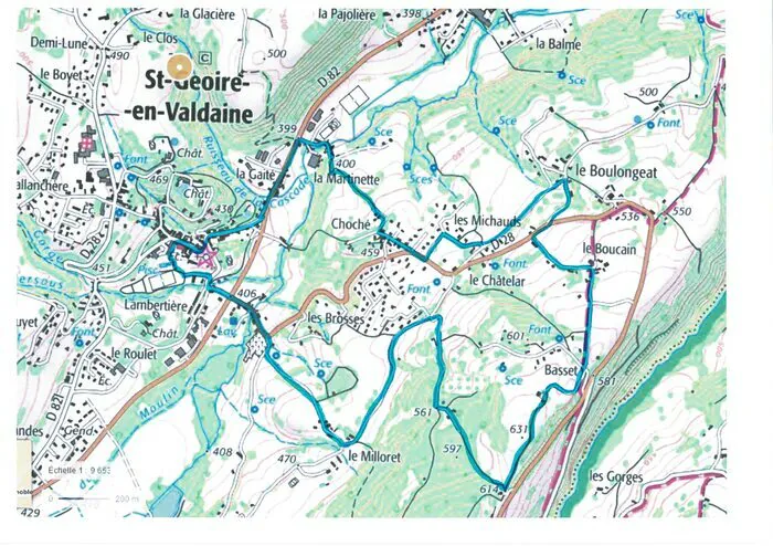 Circuit panoramique Mairie Saint Geoire en Valdaine Saint-Geoire-en-Valdaine