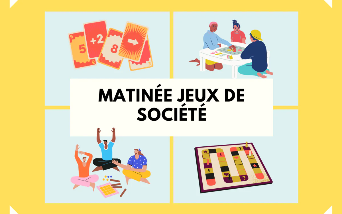 Matinée jeux de société Bibliothèque Parmentier Paris