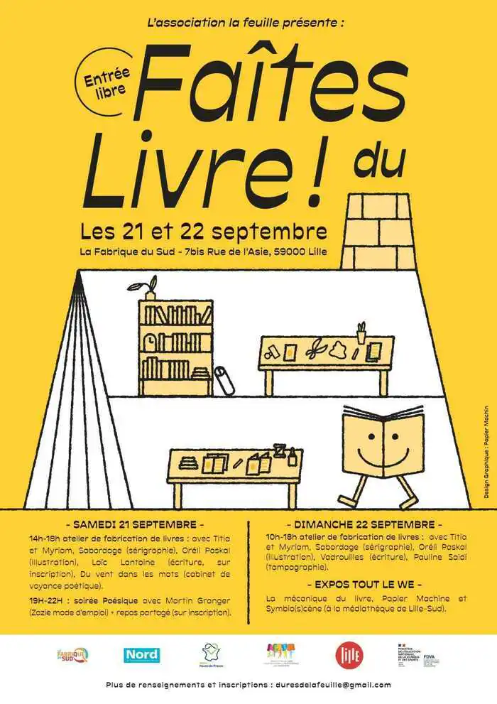 Faîtes du livre ! Médiathèque de Lille-Sud Lille