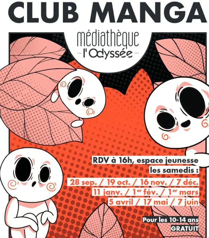 Club Manga Médiathèque de l'Odyssée Dreux