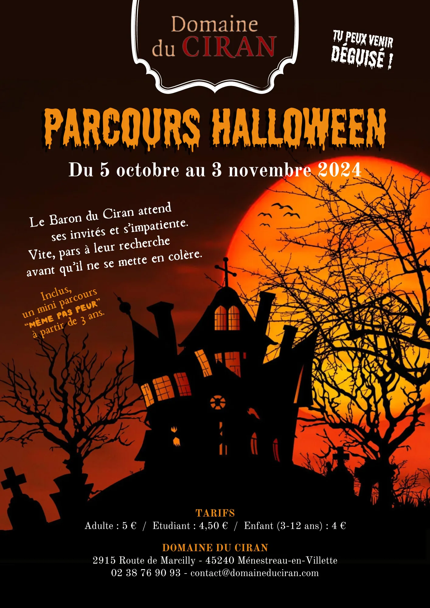 Jeu de piste d’Halloween