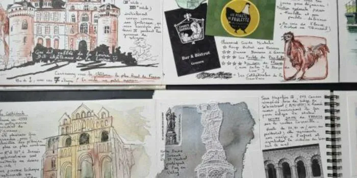 Atelier créatif : carnet de voyage Micro-Folie de Sablé-sur-Sarthe Sablé-sur-Sarthe