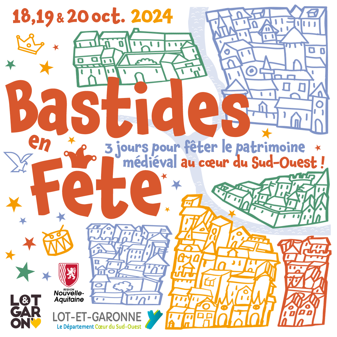 Bastides en fête Animations culturelles à Monsempron-Libos