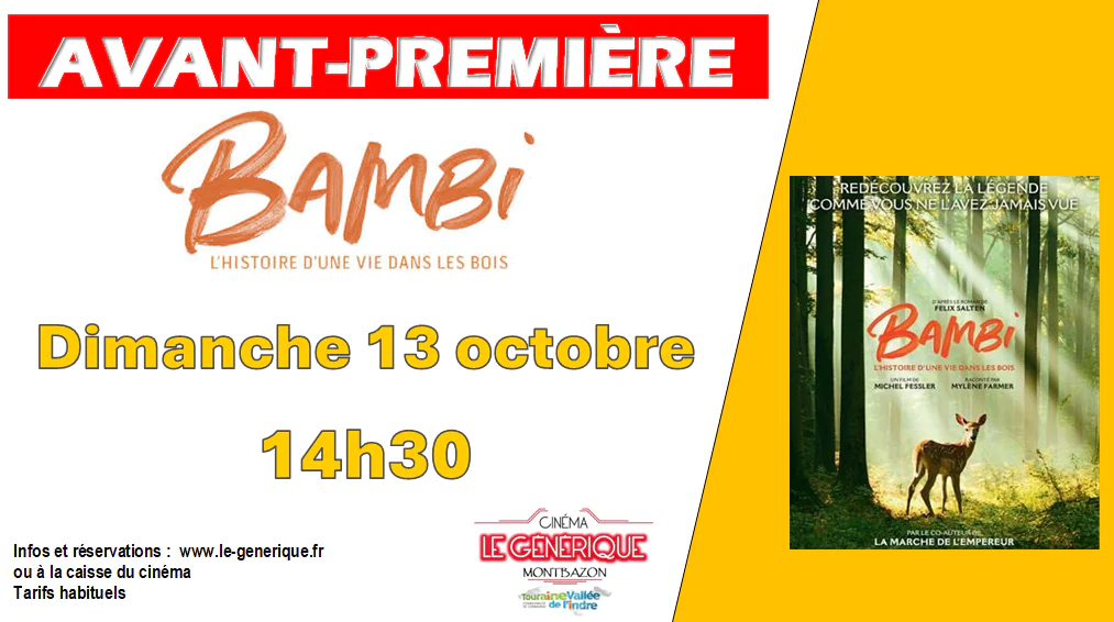 Avant-première Bambi