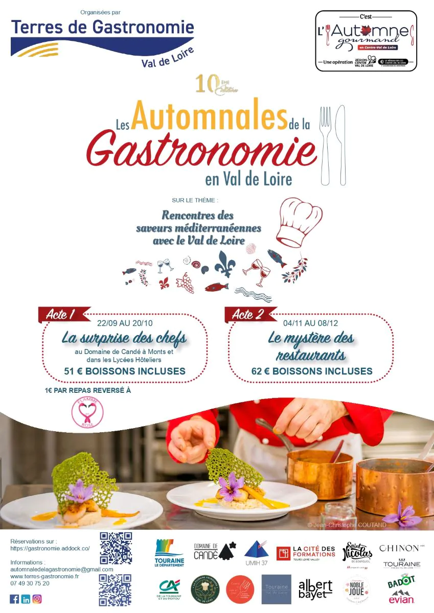 Les Automnales de la Gastronomie en Val de Loire Le Mystère des Restaurants