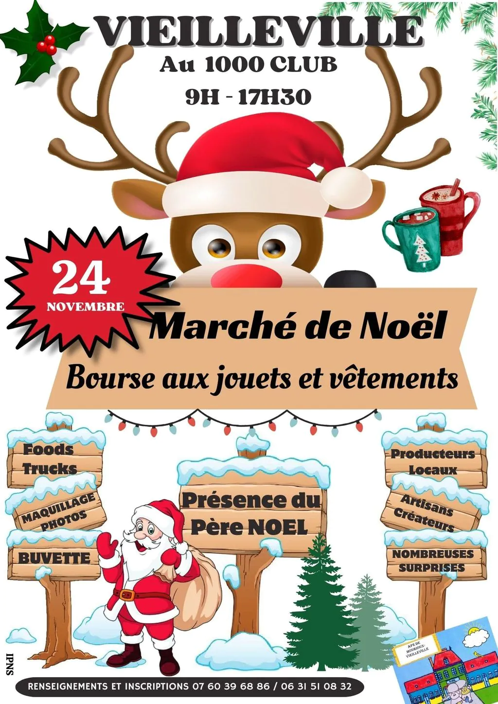 Marché de Noël Bourse aux Jouets et Vêtements