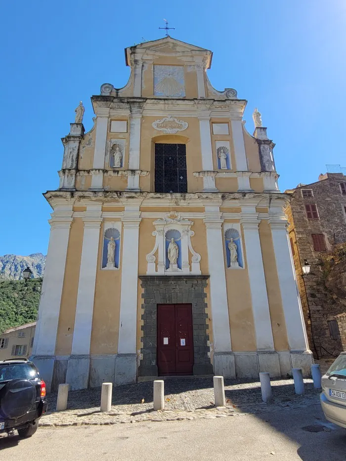 Visite libre de l'Eglise paroissiale Notre-Dame-de-l'Annonciation:  véritable témoignage des édifices baroques de Balagne. Muro Muro