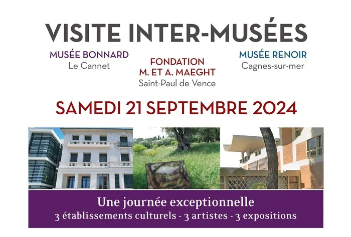 Visite inter musées Musée Bonnard Le Cannet