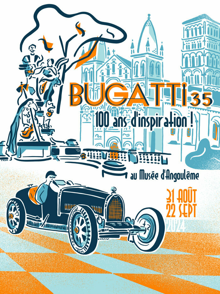 Exposition : « Bugatti 35 : 100 ans d'inspiration » Musée d'Angoulême Angoulême