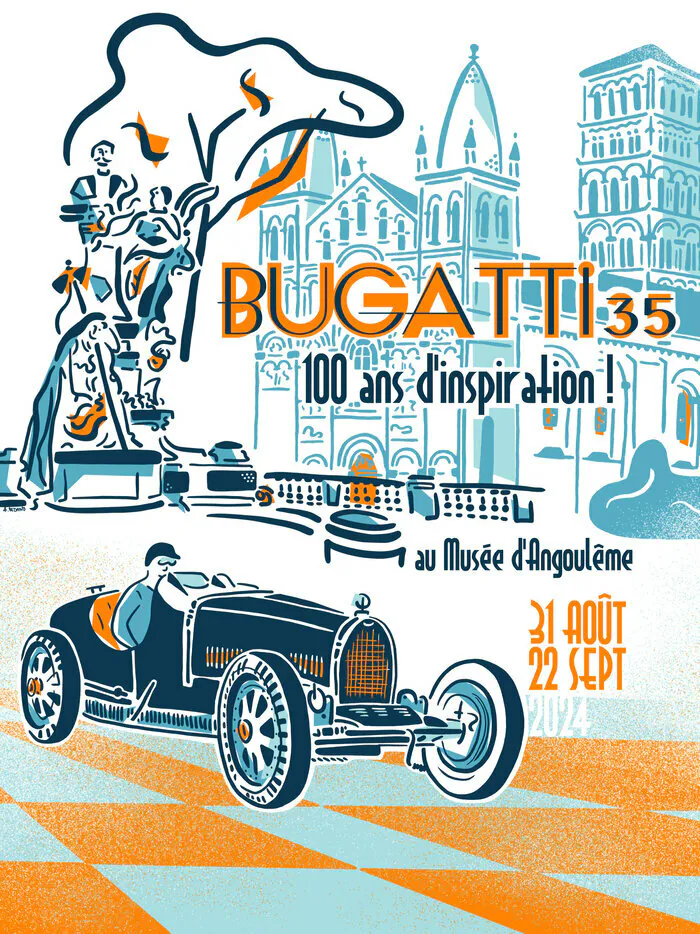 Exposition : « Bugatti 35 : 100 ans d'inspiration » Musée d'Angoulême Angoulême