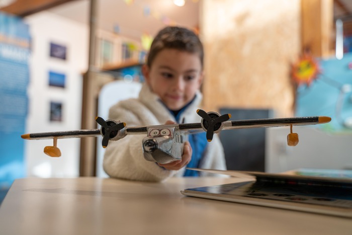 Atelier de dessins au musée de l'Hydraviation Musée de l'hydraviation Biscarrosse