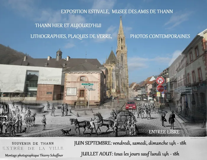 Exposition : « Thann hier et aujourd’hui : lithographies