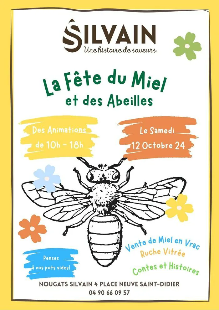 La fête du Miel et des Abeilles Nougats Silvain Saint-Didier