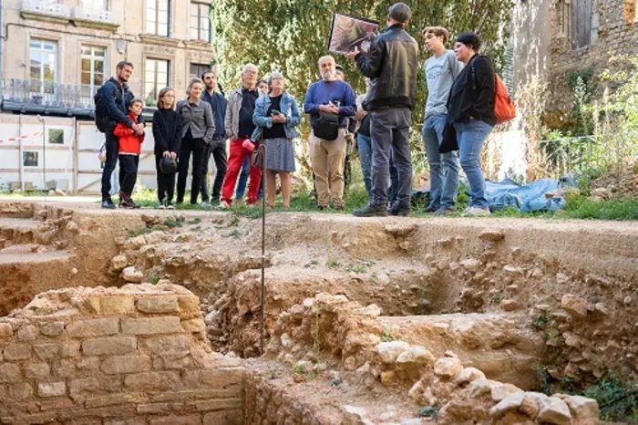 Visite guidée : les fouilles archéologiques du square Jeanne d'Arc Palais des Comtes de Poitou - Ducs d'Aquitaine Poitiers