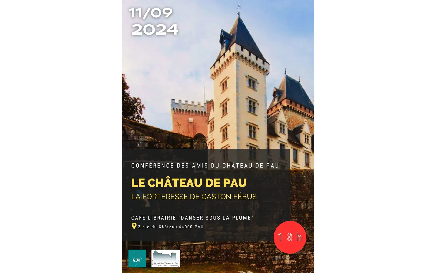 Mini-conférence des Amis du château de pau