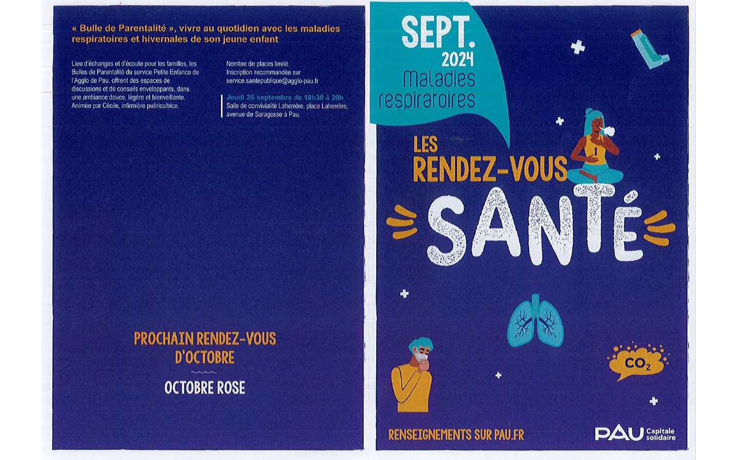 Les rendez-vous santé Conférence "La santé respiratoire"