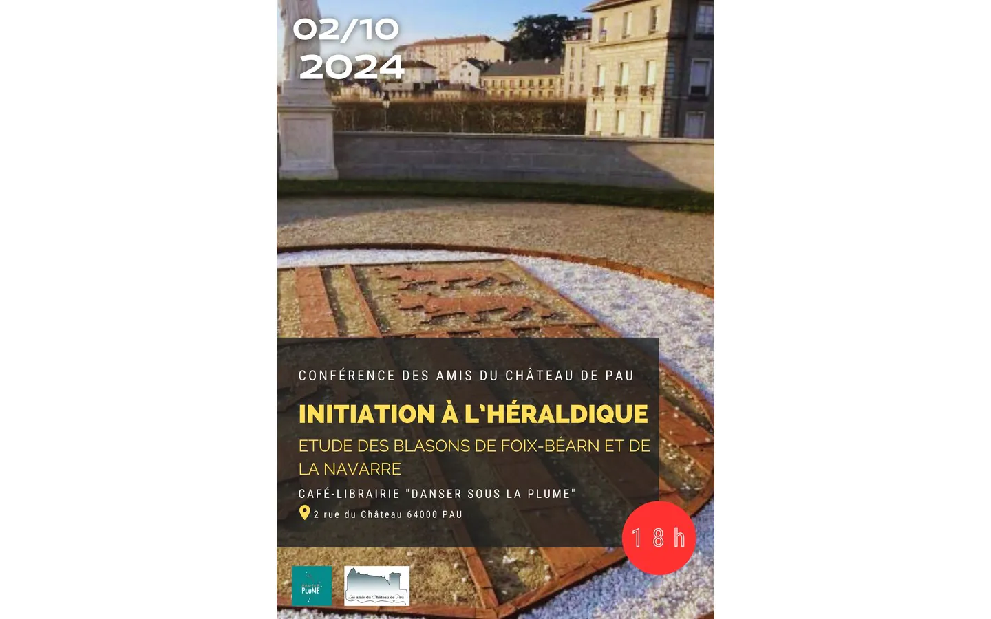 Conférence des amis du château de pau "Initiation à l'héraldique"