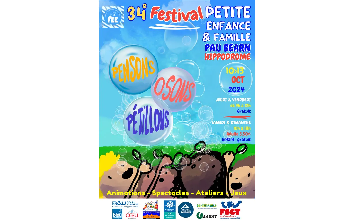 34ème festival petite enfance Pau-Béarn