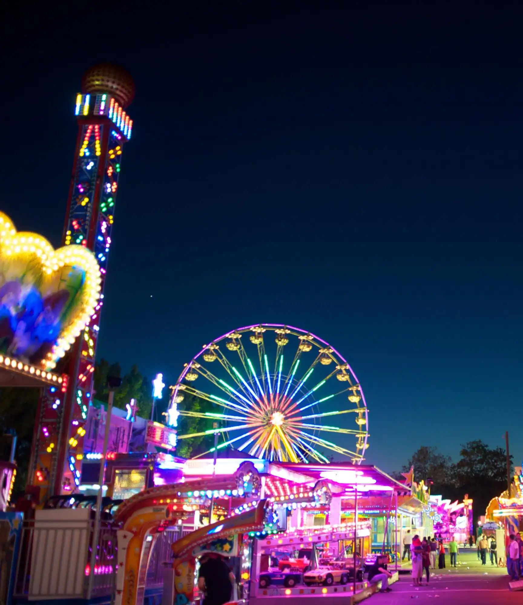 Fête foraine sur les quais