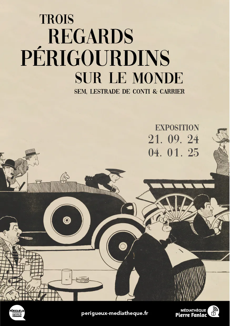 Exposition Trois regards Périgourdins sur le monde