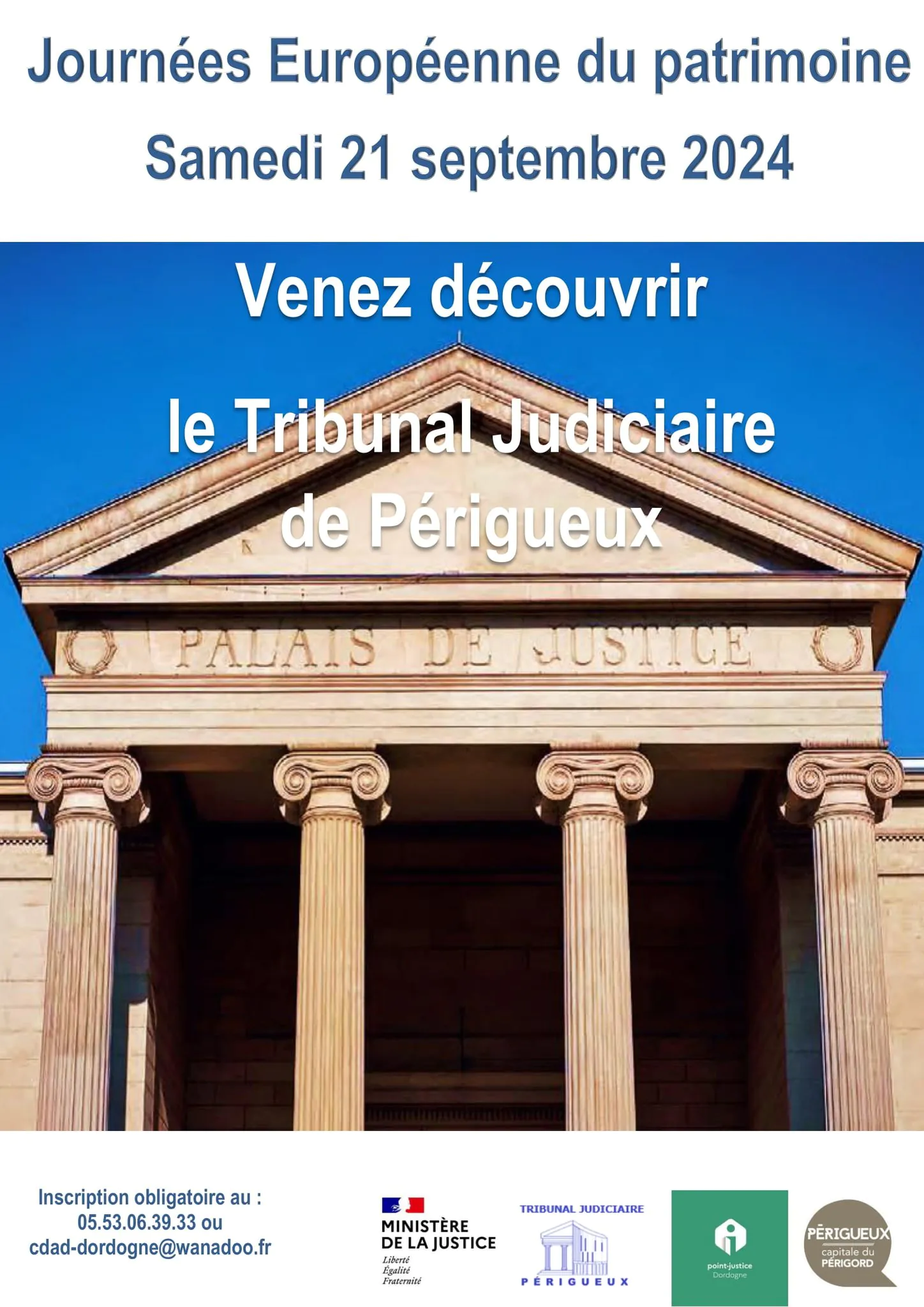 Journées Européennes du Patrimoine Palais de Justice