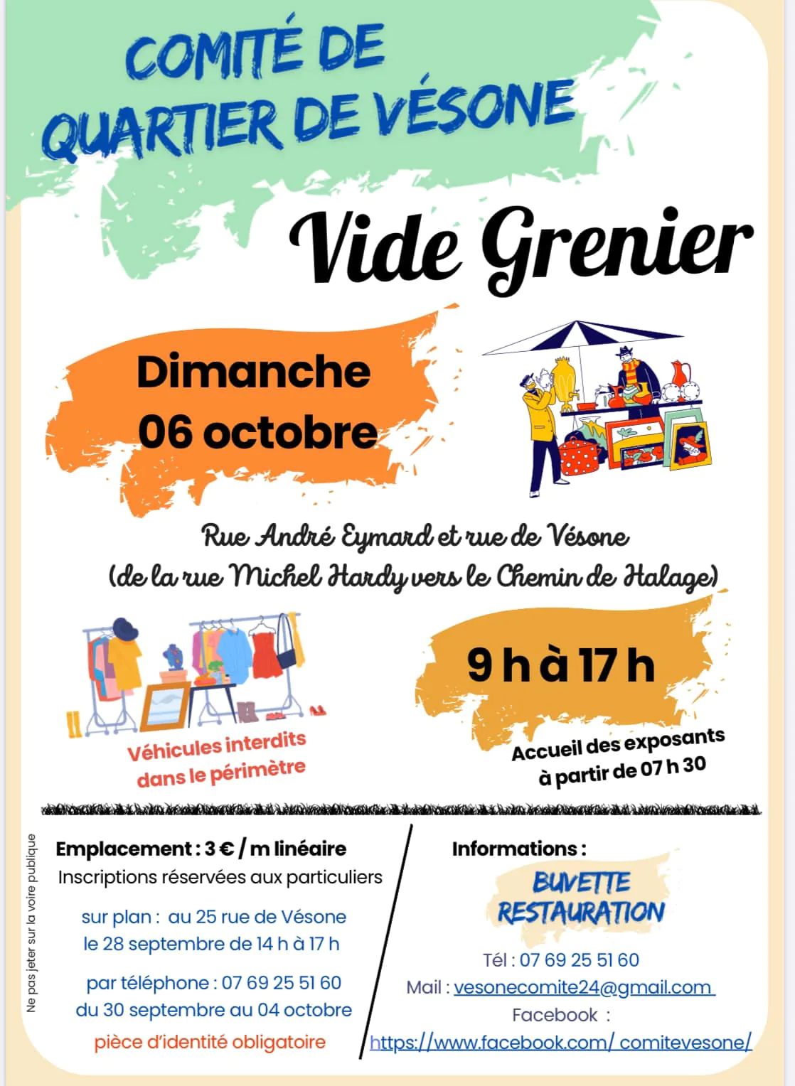 Vide Grenier Quartier de Vésone