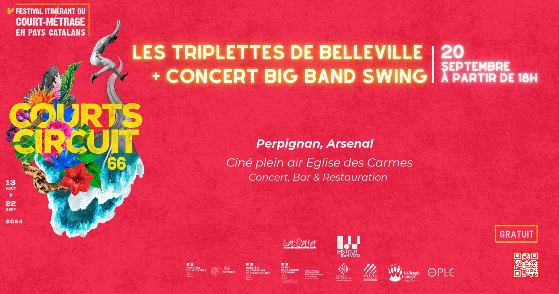 FESTIVAL COURTS CIRCUIT 66 BIG BAND SWING & LES TRIPLETTES DE BELLEVILLE