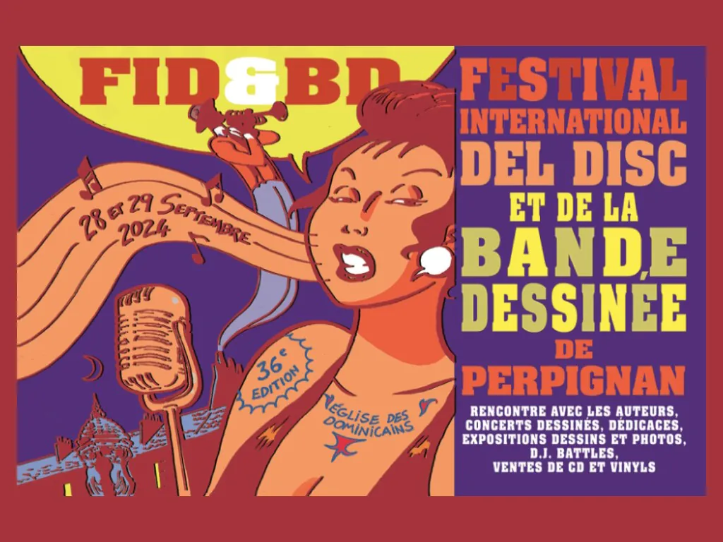 EXPOSITION DE SÉRIGRAPHIE "35 ANS DE FID&BD EN DESSIN"