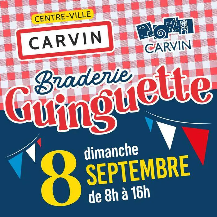 Braderie Guinguette Place Jean Jaurés Carvin