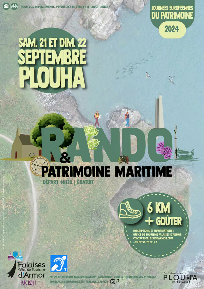 Rando Patrimoine Maritime Port de Gwin Zegal / Plouha Plouha