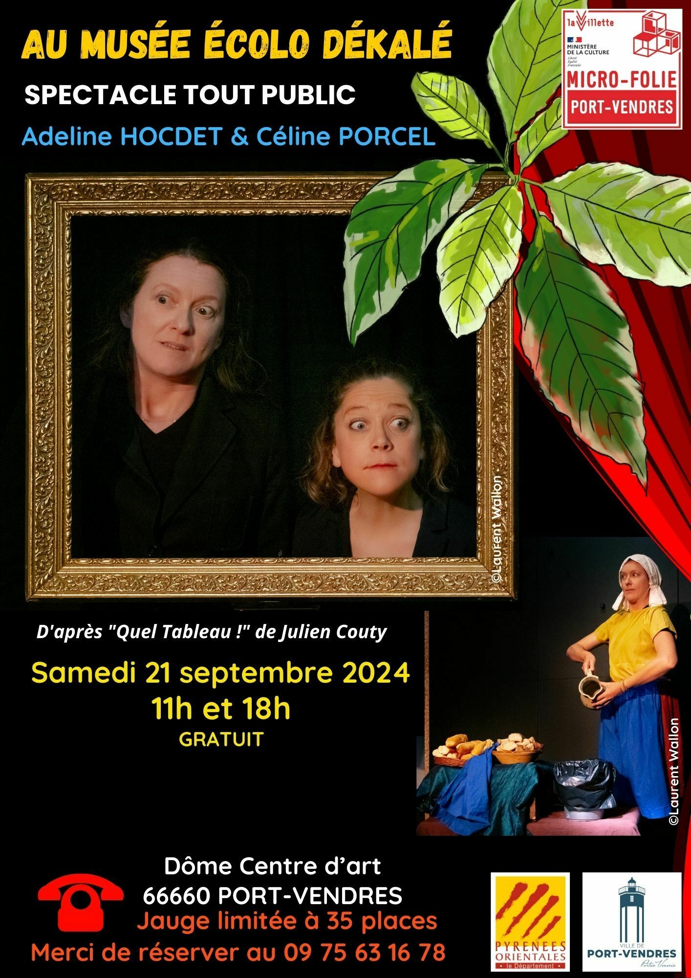 JOURNEES DU PATRIMOINE SPECTACLE THEATRAL