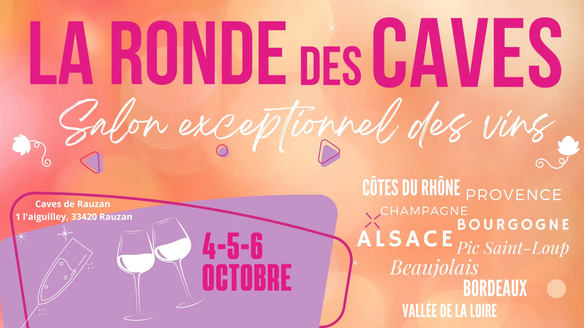 La ronde des caves Salon exceptionnel des vins