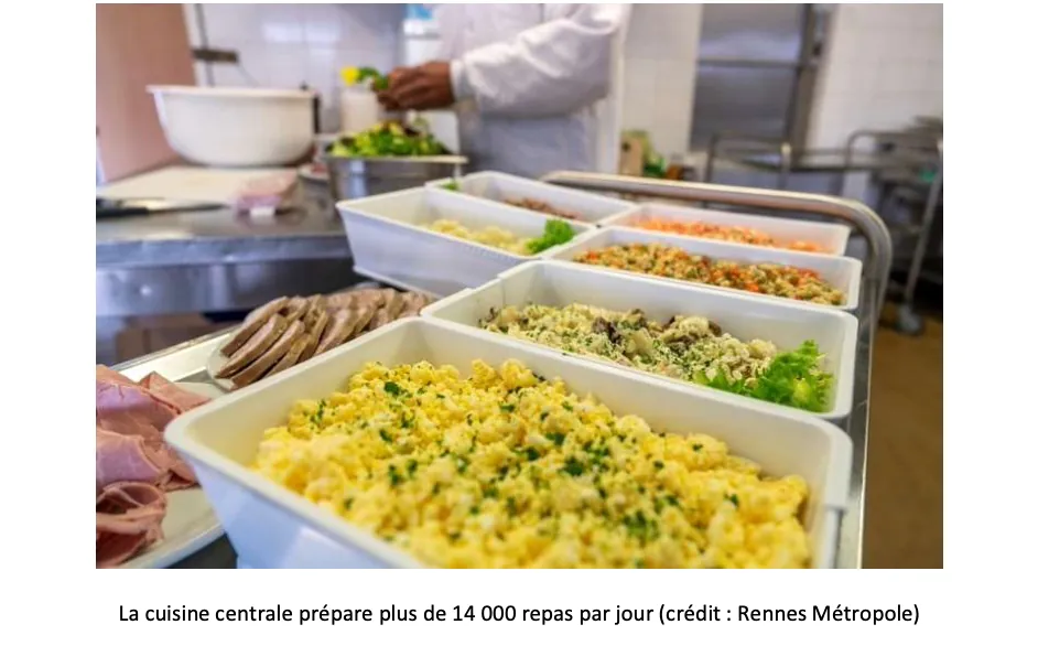 rennes cuisine centrale restauration collective