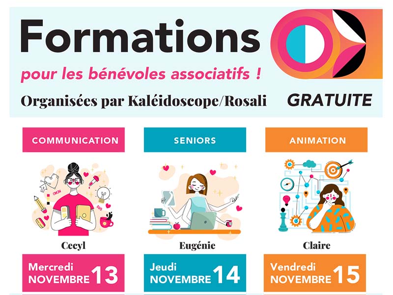 Formation pour les bénévoles associatifs