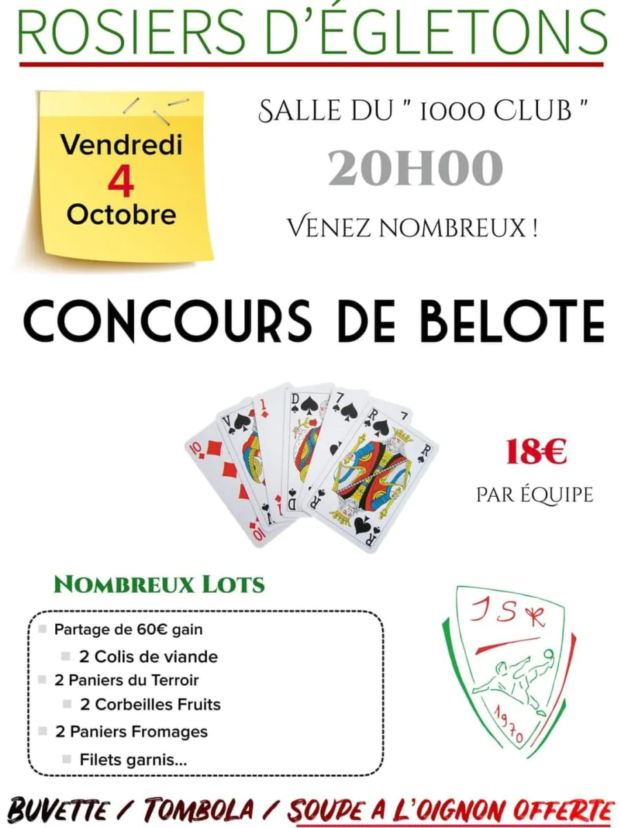 Concours de belote