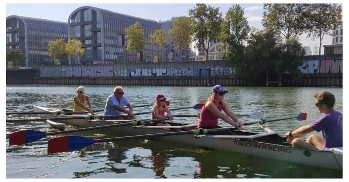 Initiation à l'aviron Rowing Club L'Île-Saint-Denis