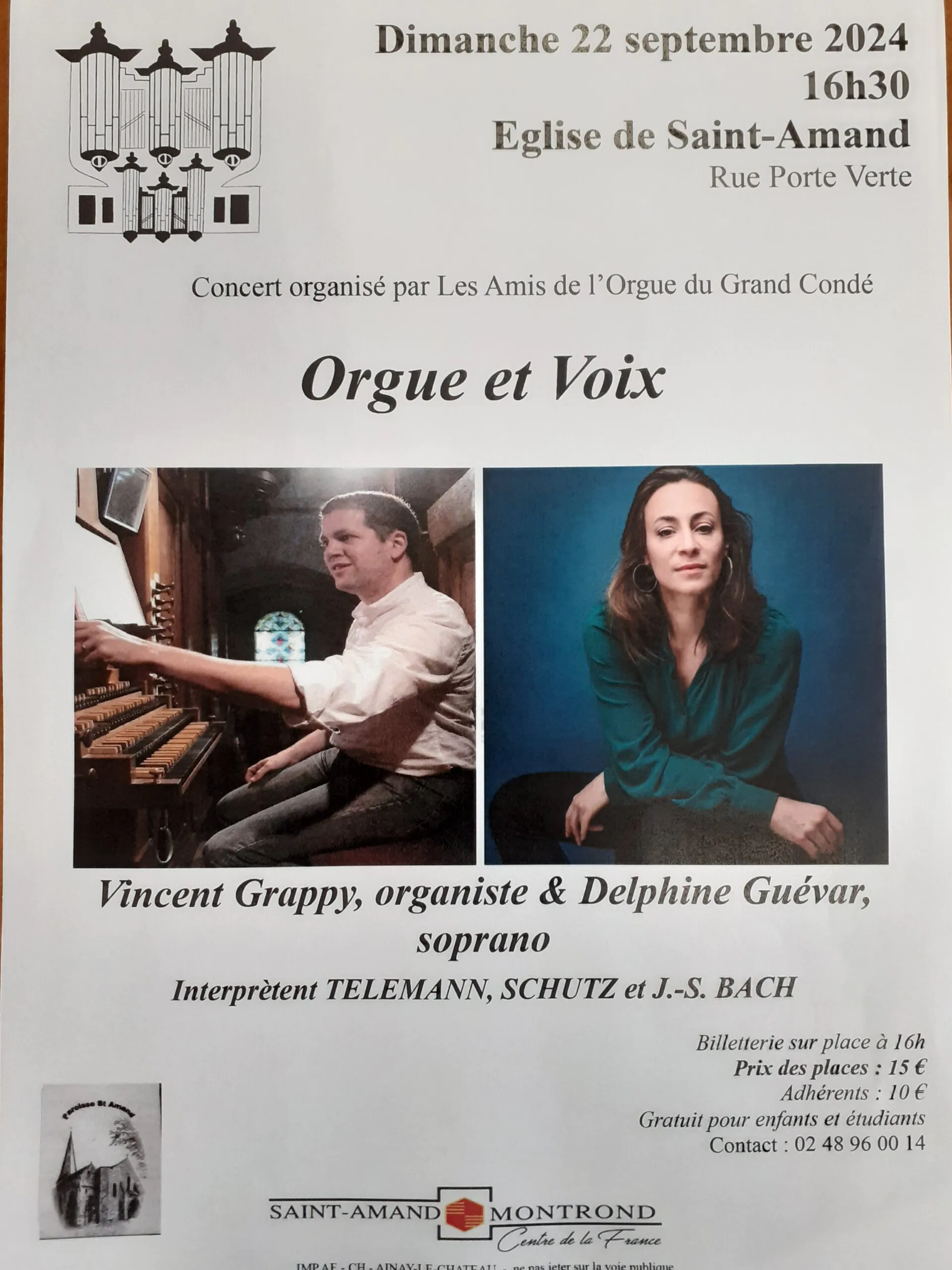 Concert Orgue et Voix