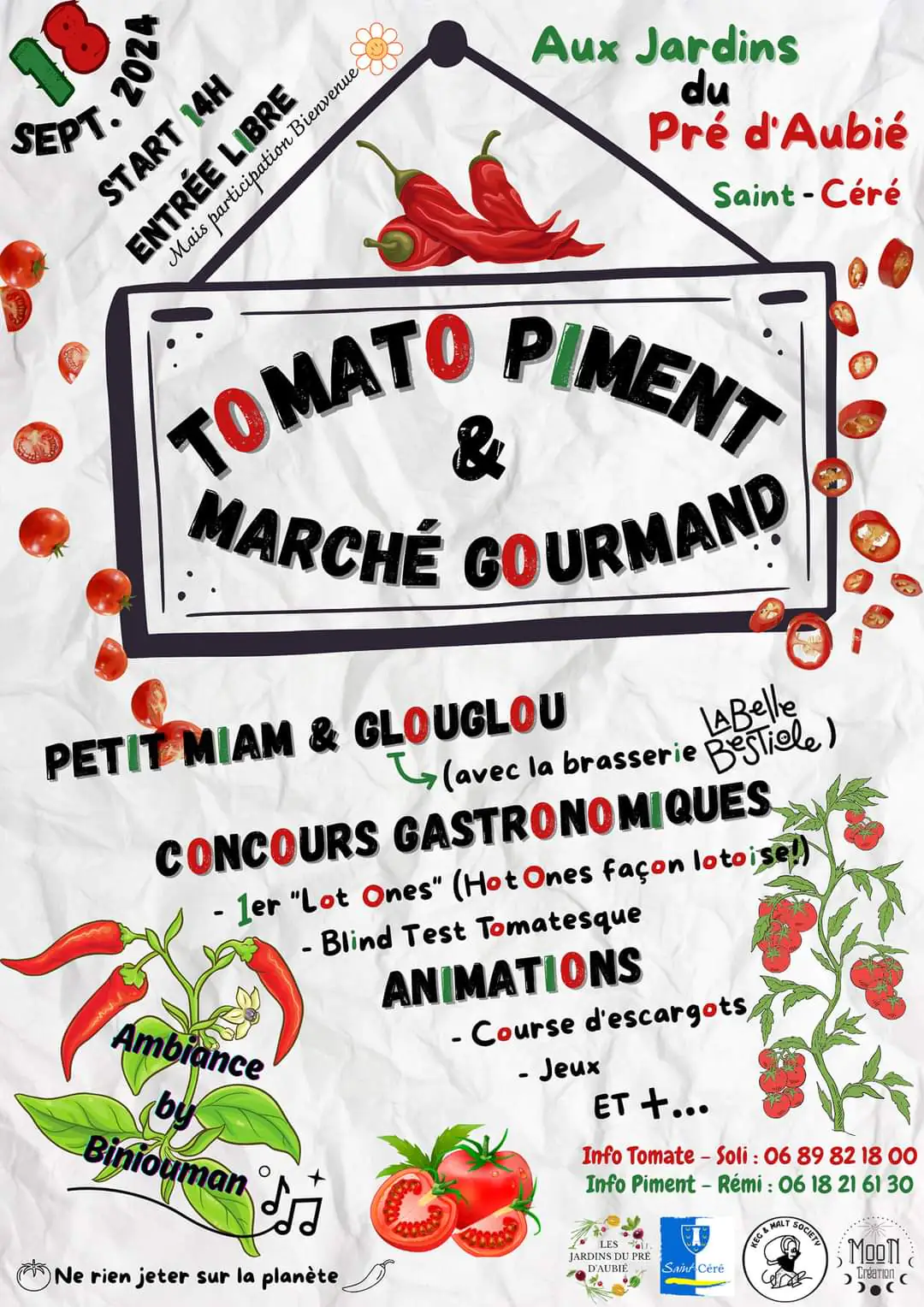 Tomato Piment et marché gourmand