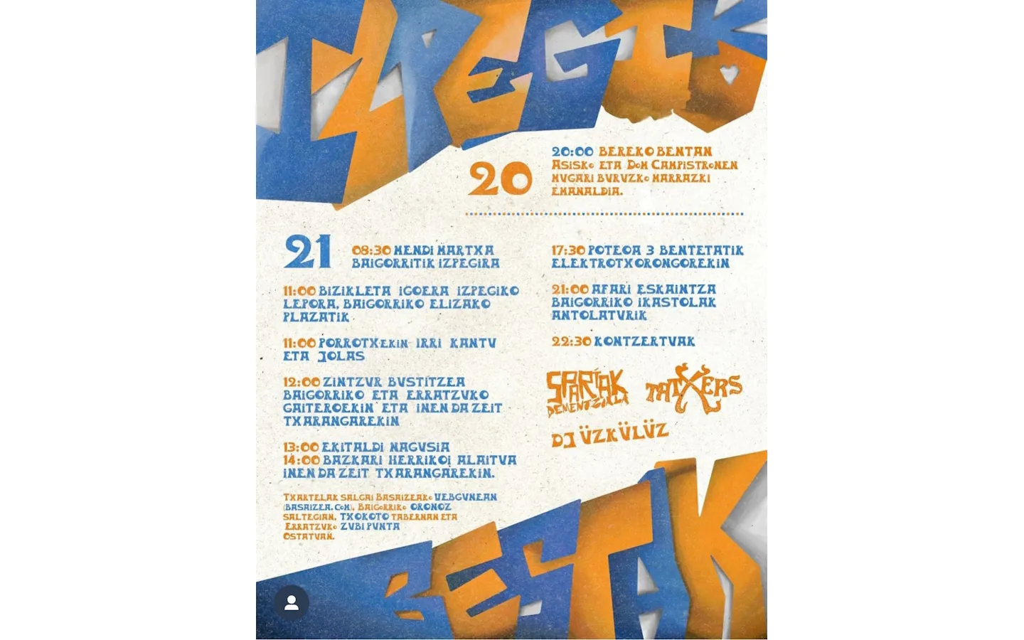 Izpegiko bestak fêtes du col d'Izpegi