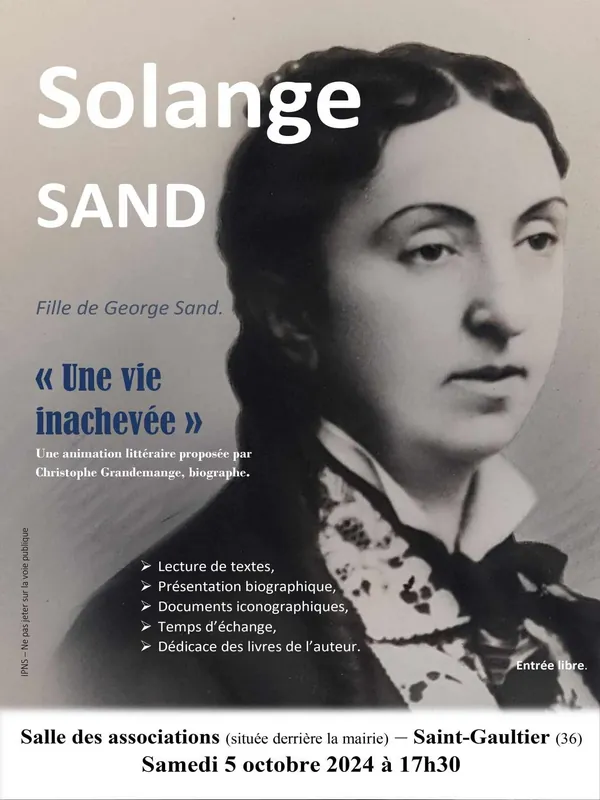 Conférence Solange Sand